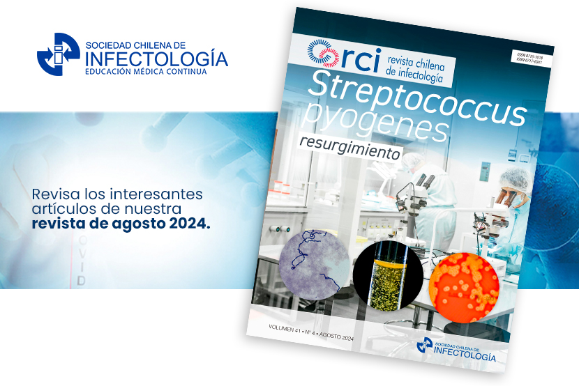 Los artículos imperdibles en el número de agosto de la Revista Chilena de Infectología