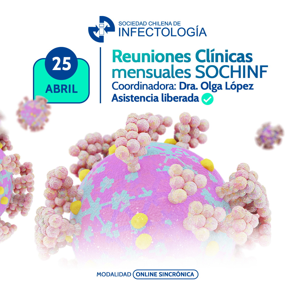 Reuniones casos clínicos, 25 abril
