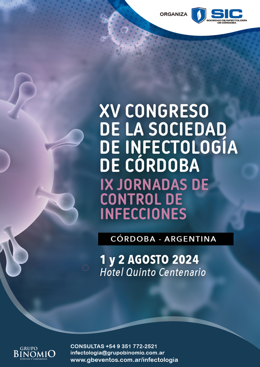 XV Congreso de la Sociedad de Infectología de Córdoba – IX Jornadas de Control de Infecciones