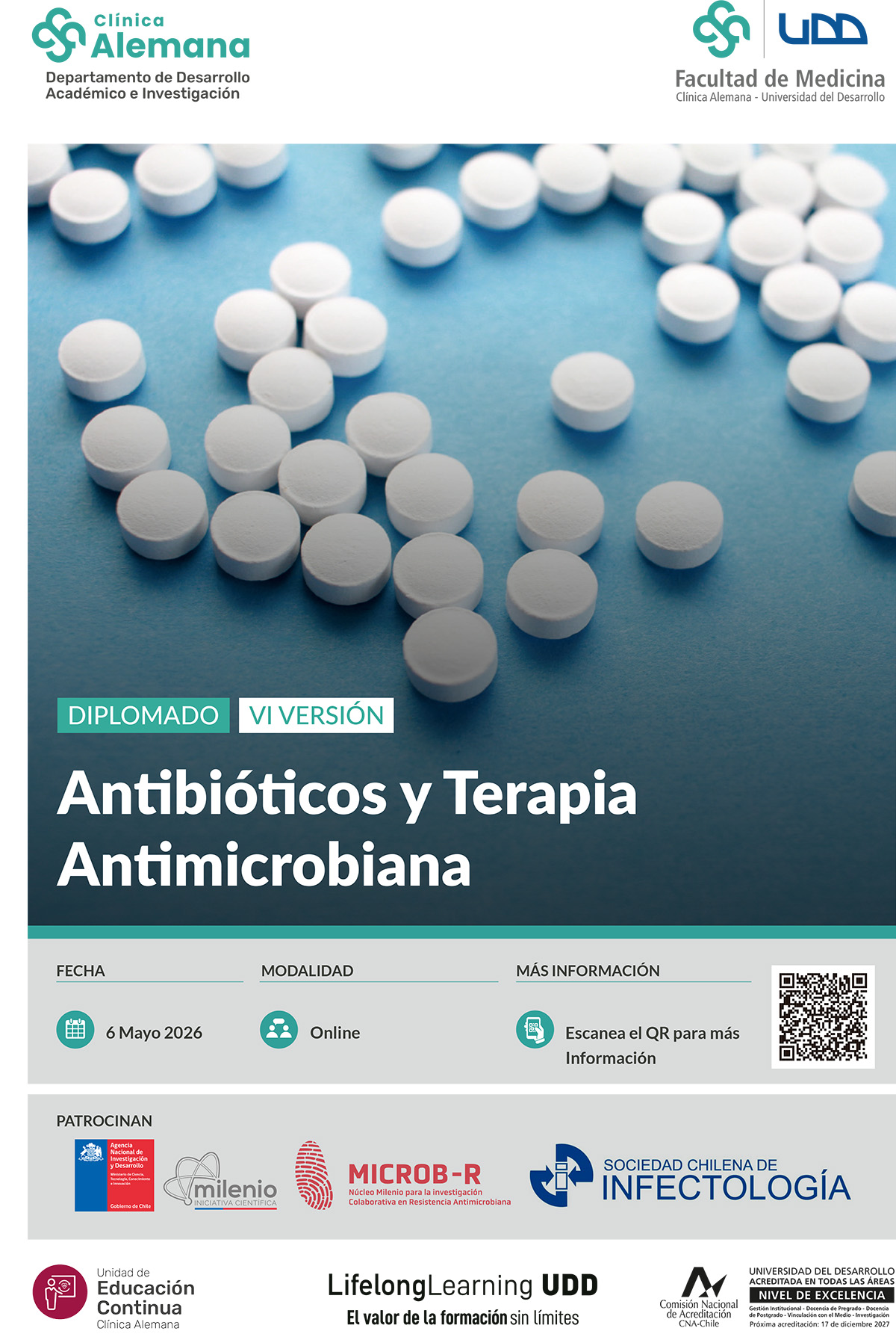 Diplomado Antibióticos y Terapia Antimicrobiana. VI versión.