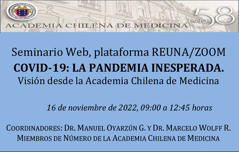 COVID-19 la pandemia inesperada: Visión desde la Academia Chilena de Medicina