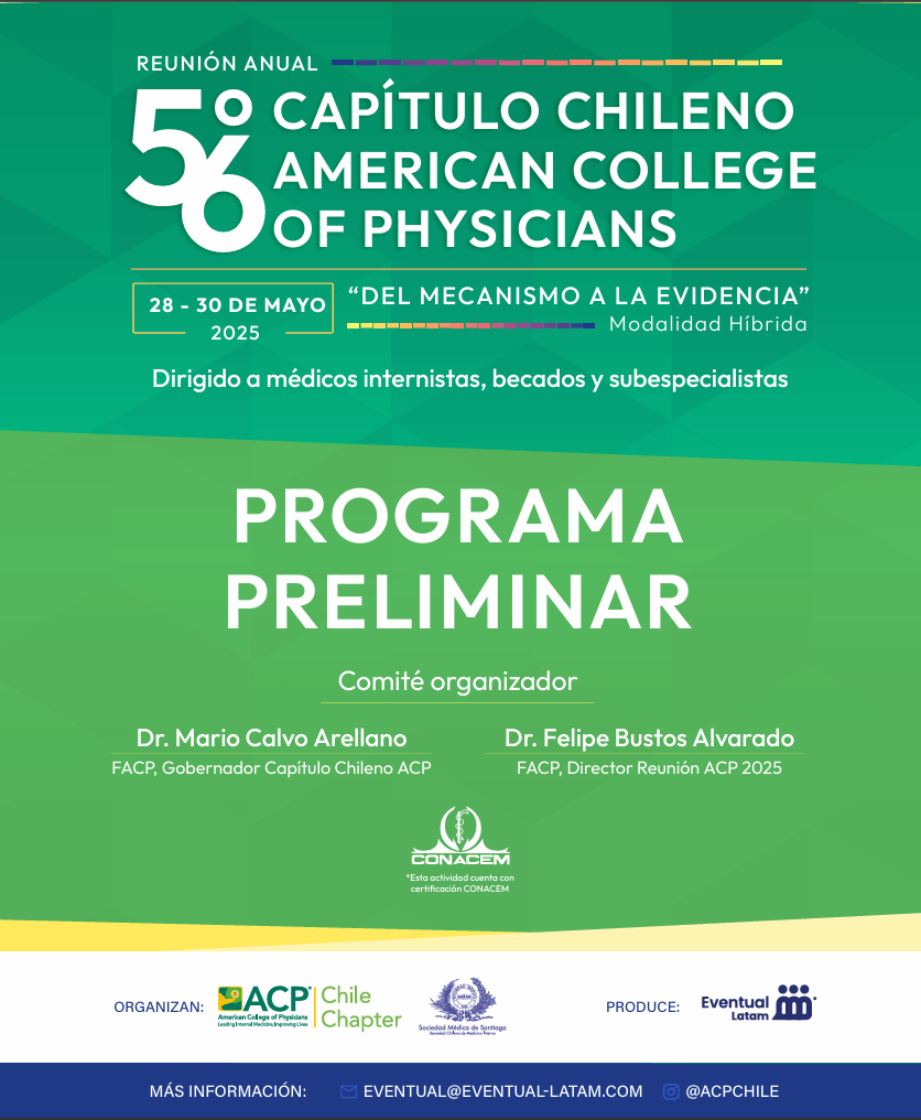 LVI Capitulo Chileno American College of Physicians