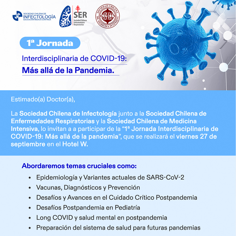 1° Jordana interdisciplinaria de COVID-19: Más allá de la Pandemia