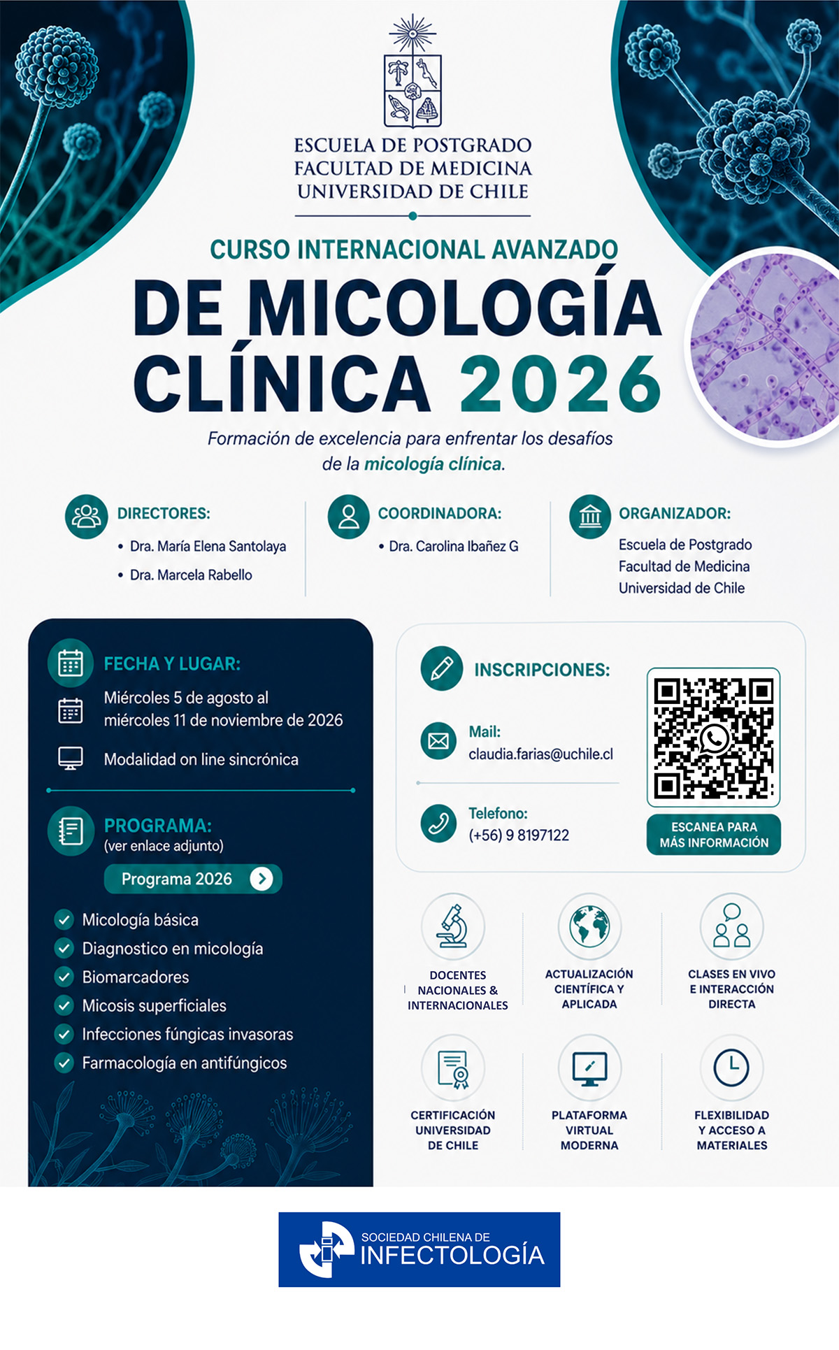 Curso Internacional Avanzado de Micología Clínica 2026