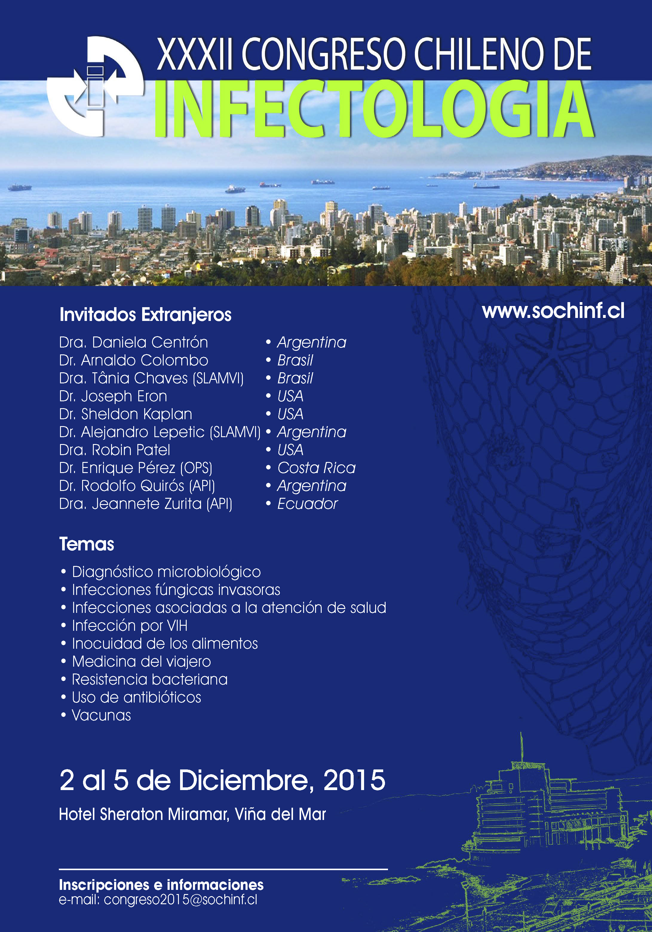 XXXII Congreso Chileno de Infectología 2015