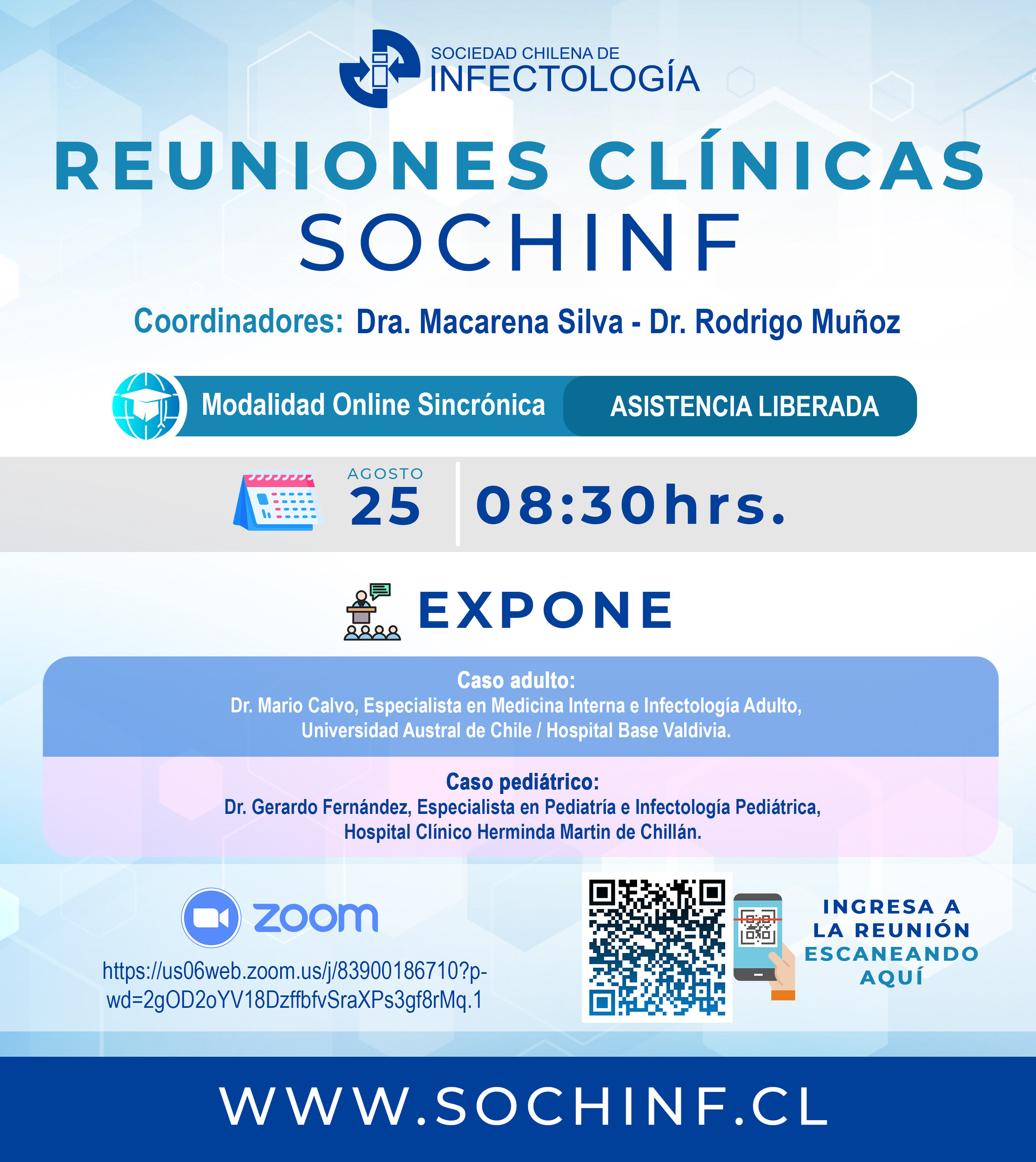 Reunión de Casos Clínicos 25 de agosto 2026