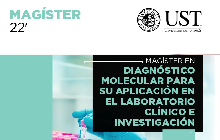 Magíster en diagnóstico molecular para su aplicación en el laboratorio clínico e investigación – Universidad Santo Tomás