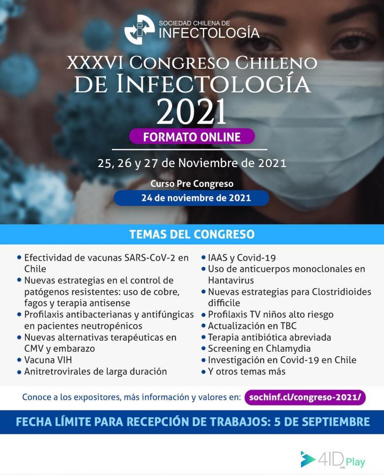 XXXVI Congreso Chileno de Infectología 2021