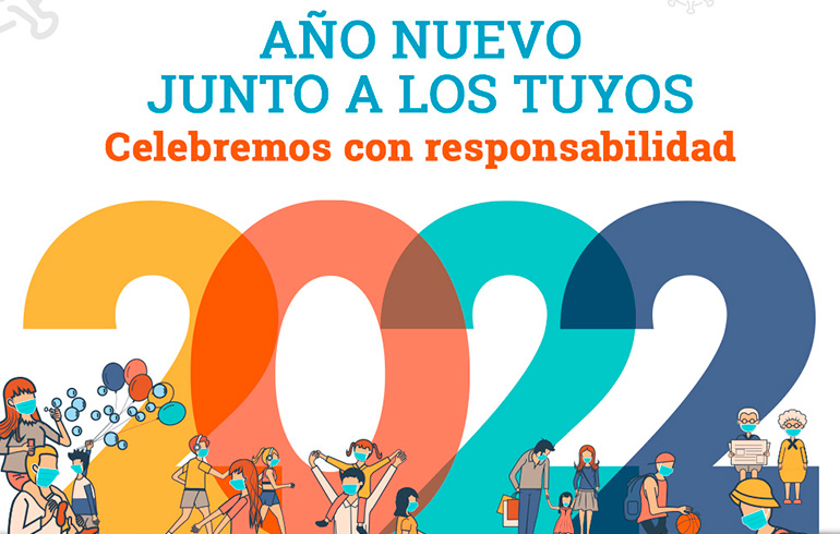 Año Nuevo junto a los tuyos. Celebremos con responsabilidad