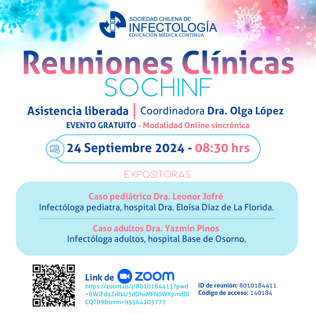 Reuniones Clínicas SOCHINF 2024