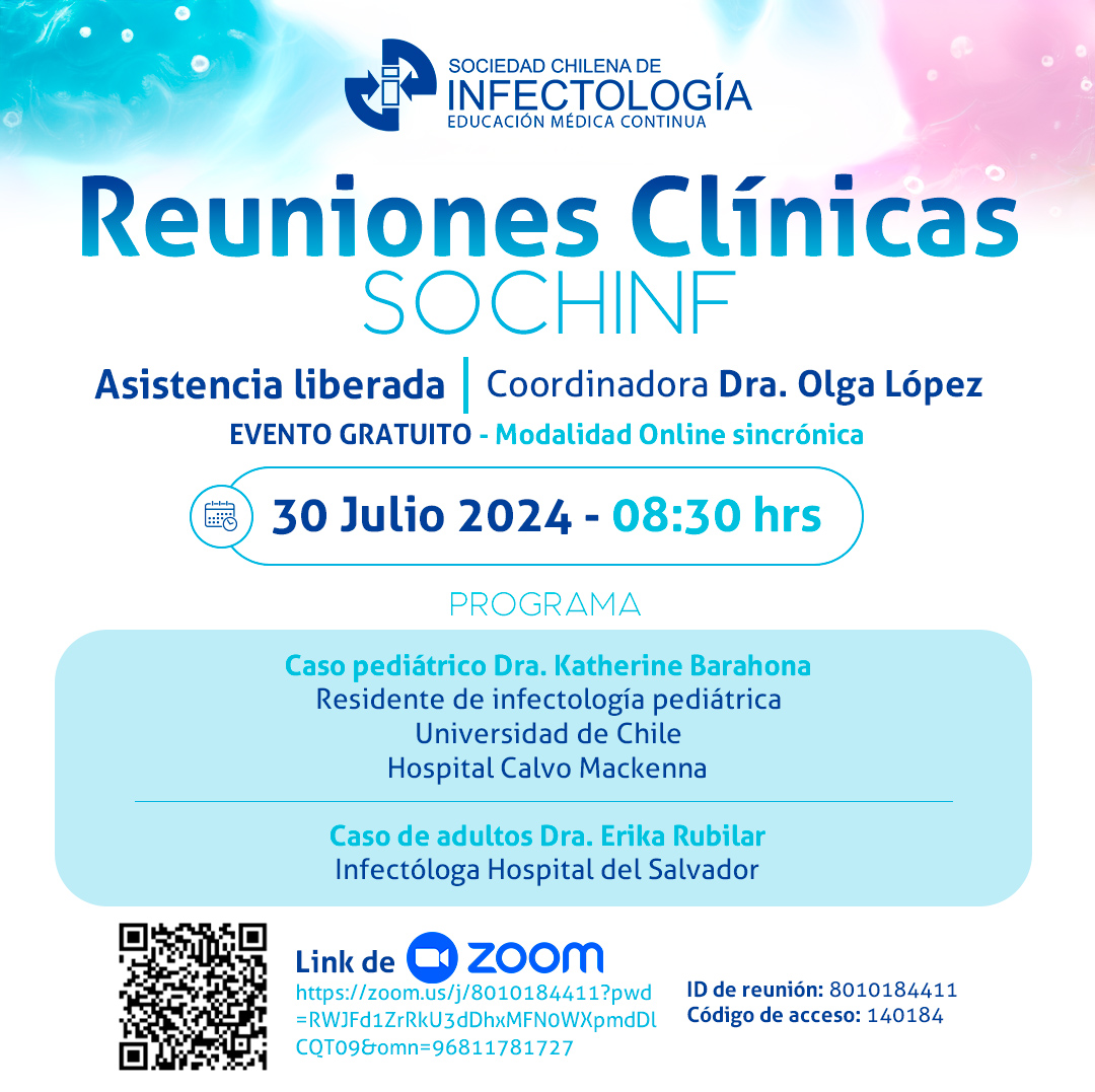 Reuniones Clínicas SOCHINF 2024
