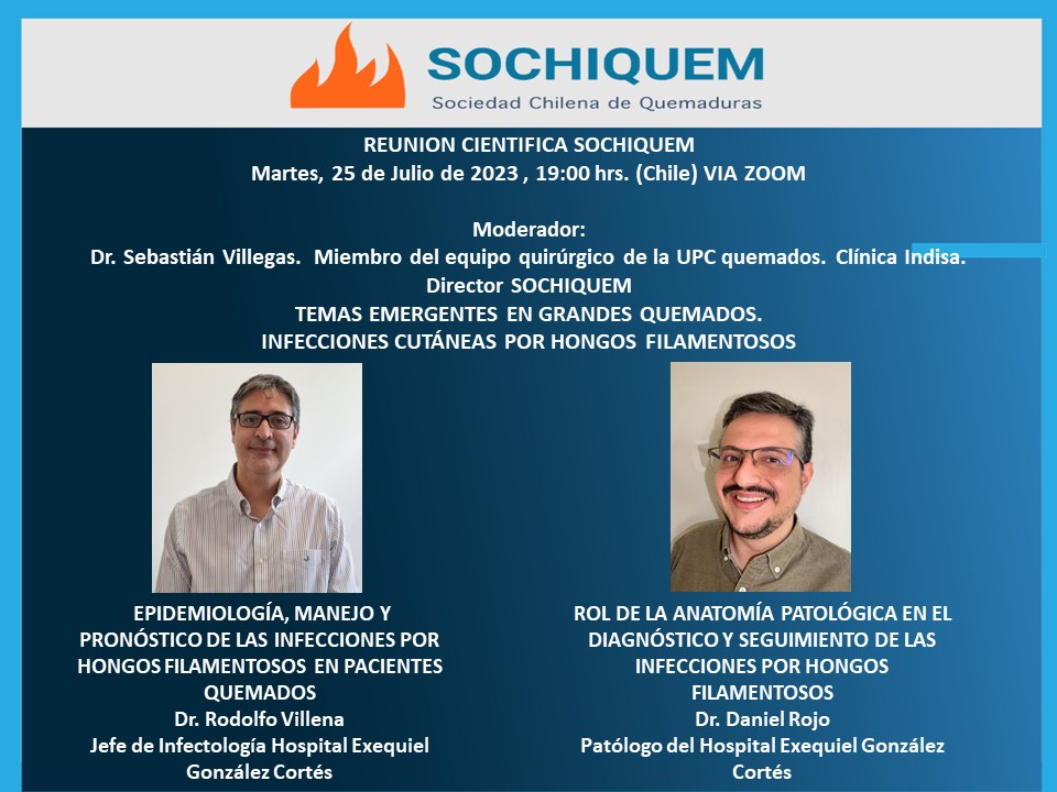 Reunión científica – Martes 25 de julio