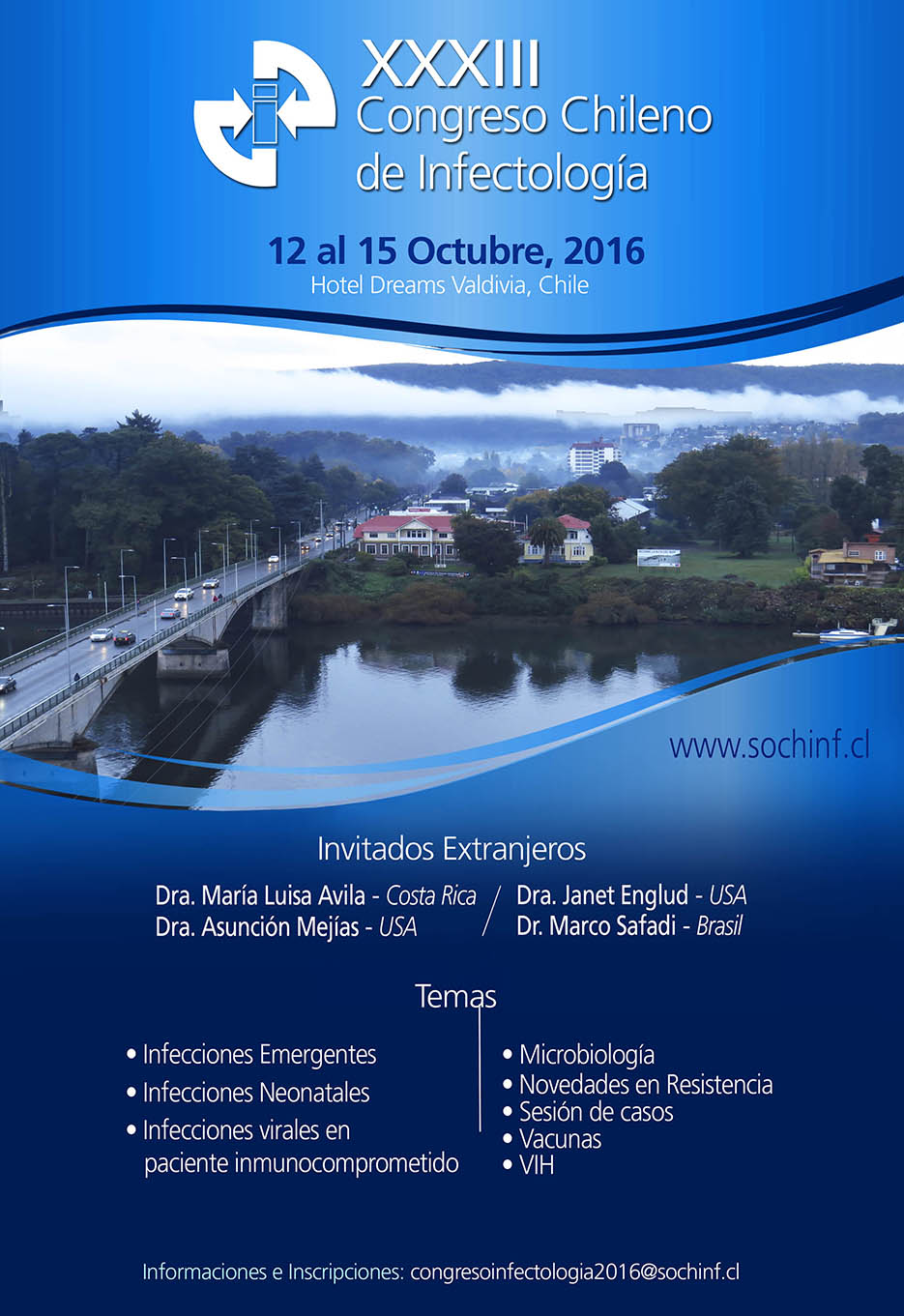 XXXIII Congreso Chileno de Infectología 2016