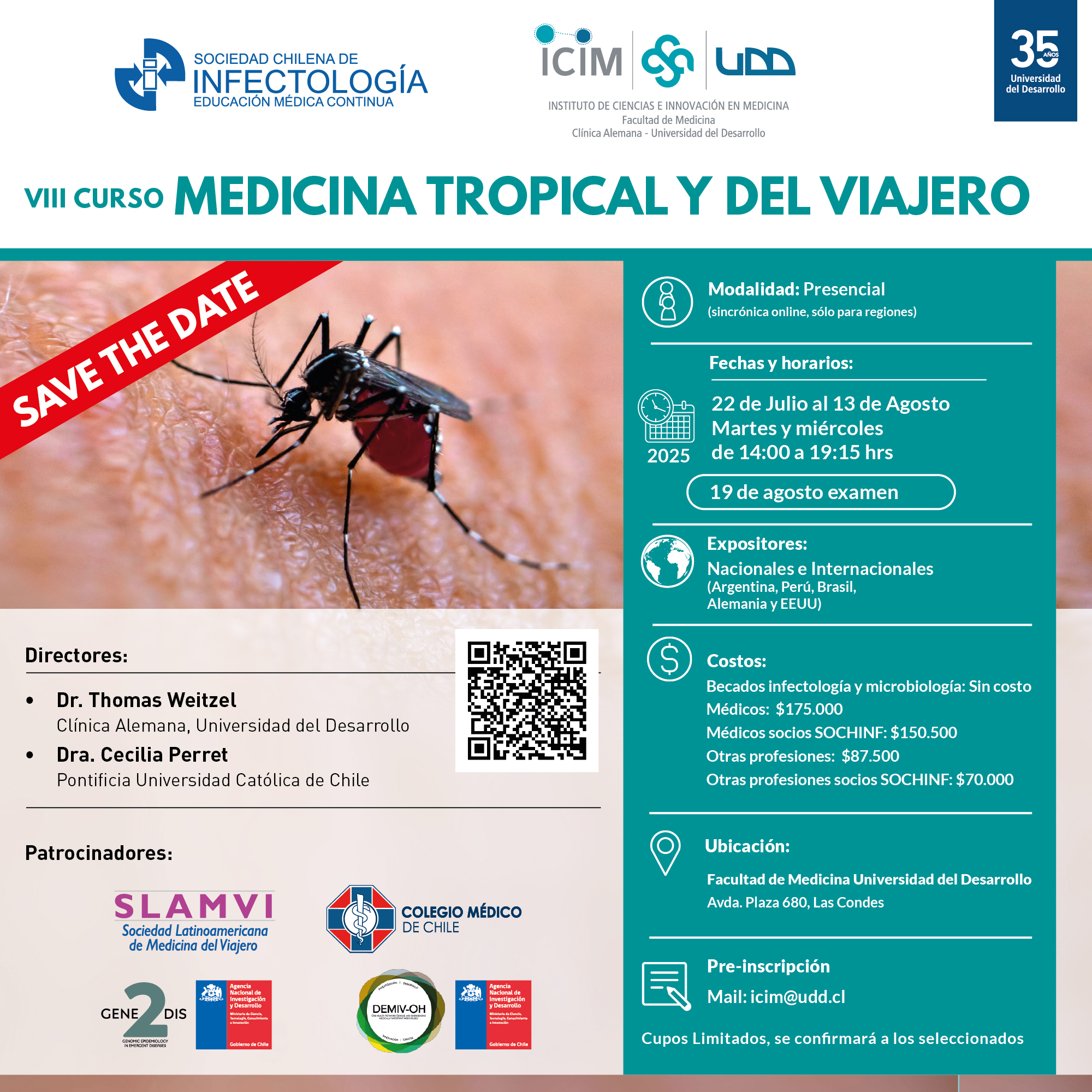 VIII Curso Medicina Tropical y del Viajero