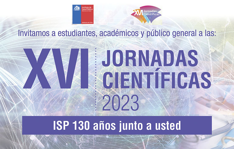 Invitación: XVI Jornadas Científicas ISP 2023