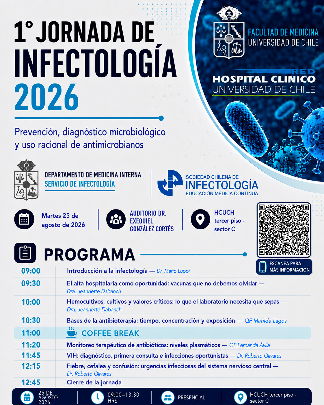 JORNADA DE INFECTOLOGÍA HCUCH 2026