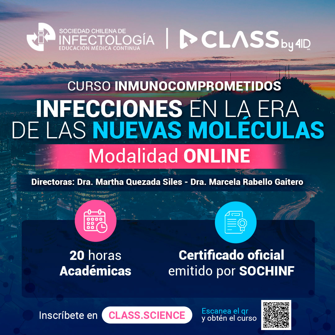Curso Online Inmunocomprometidos: «Infecciones en la era de las nuevas Moléculas»