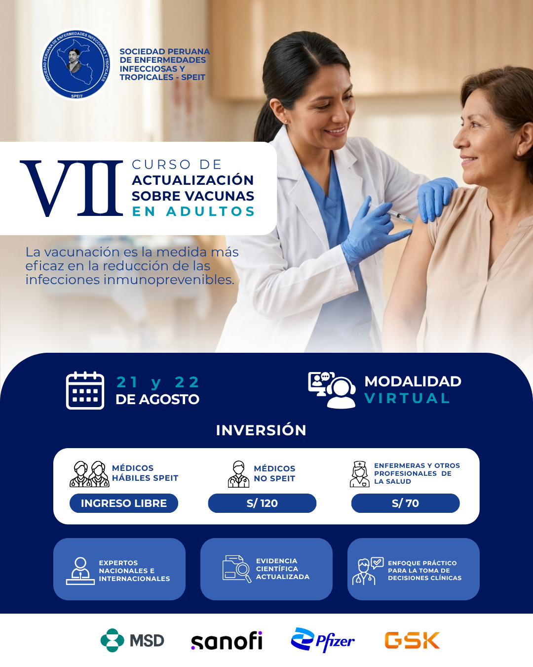 VII Curso de Actualización sobre Vacunas en Adultos