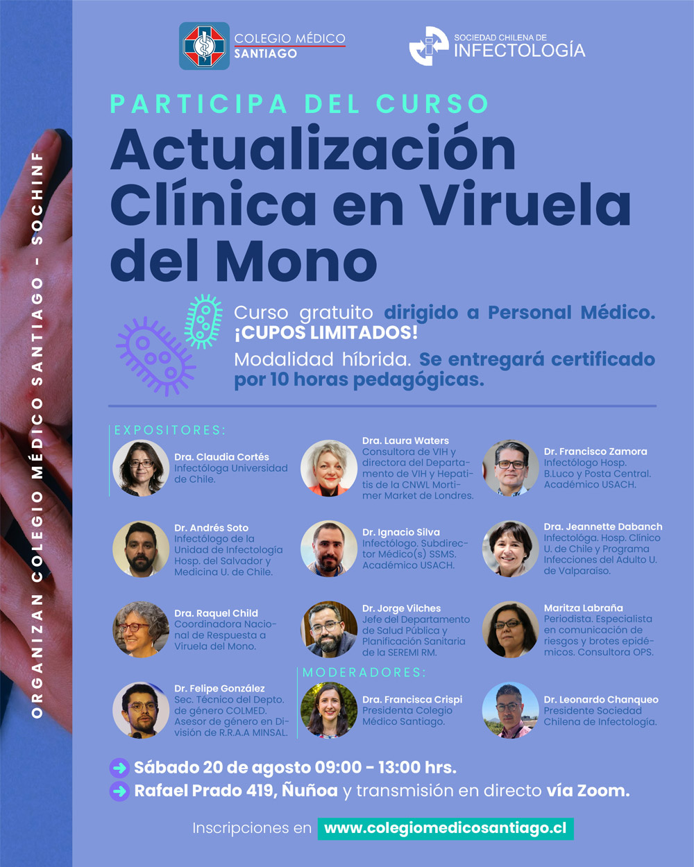 Curso «Actualización Clínica en viruela del mono»