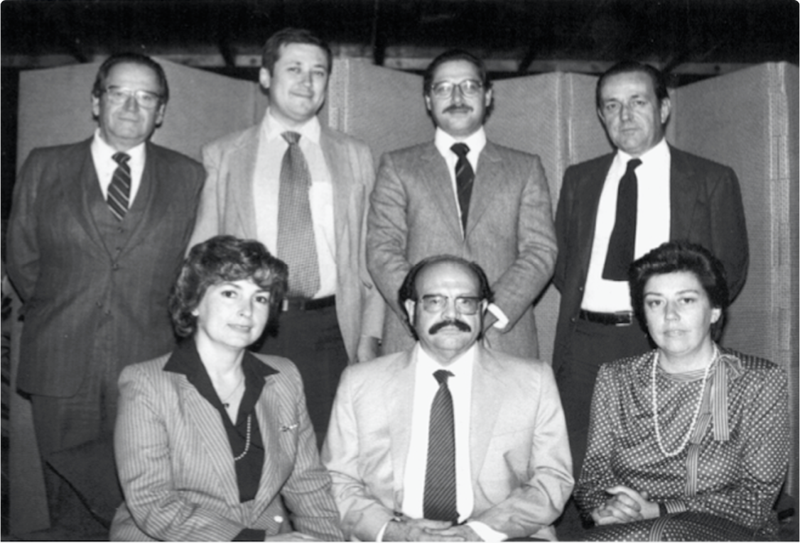 Foto de la primera directiva de SOCHINF