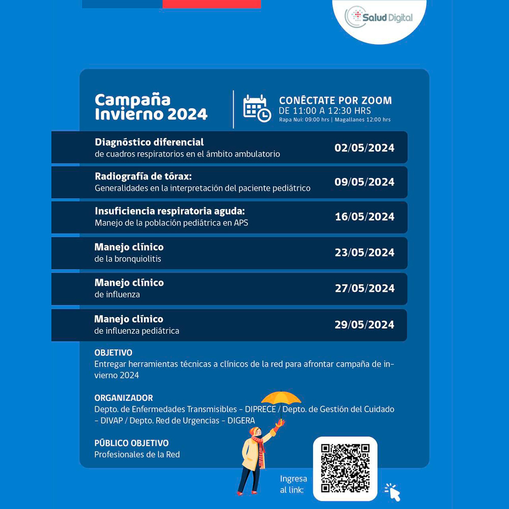 Campaña de invierno 2024 MINSAL